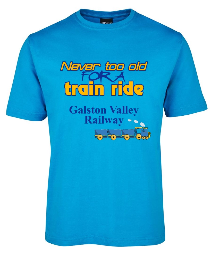 NEVER TOO OLD ADULTS TEE