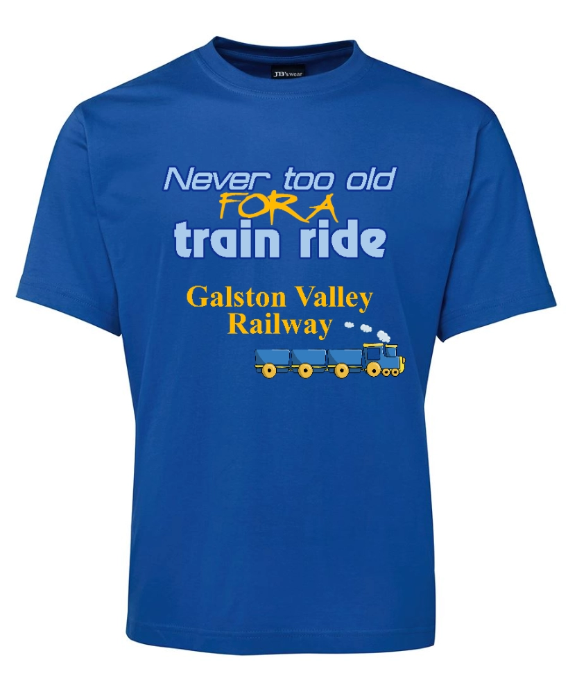 NEVER TOO OLD ADULTS TEE
